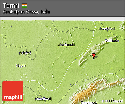 Physical 3D Map of Temri