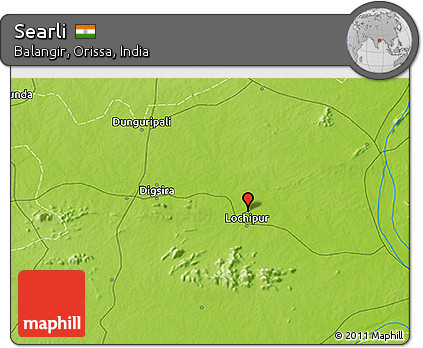 Physical 3D Map of Searli