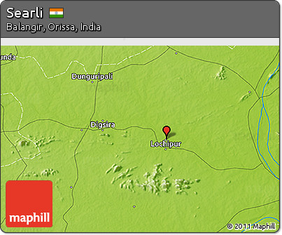 Physical 3D Map of Searli