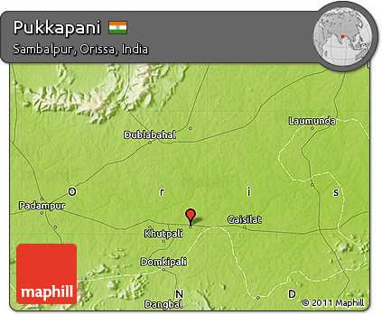 Physical Map of Pukkapani