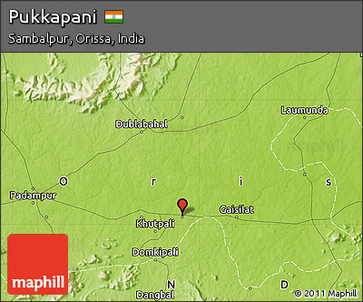 Physical Map of Pukkapani