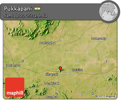 Satellite Map of Pukkapani