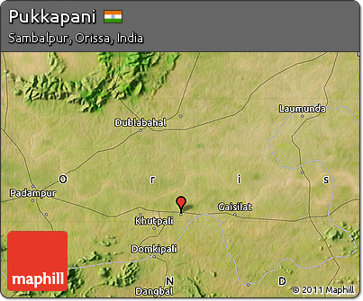Satellite Map of Pukkapani
