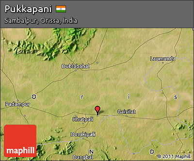 Satellite Map of Pukkapani
