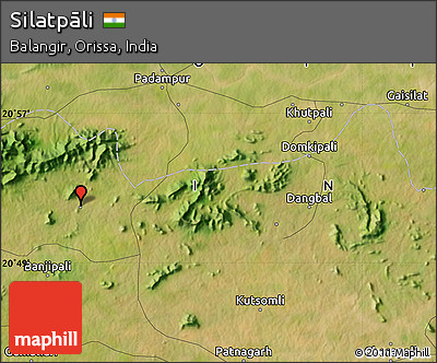 Satellite Map of Silatpāli