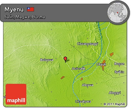 Physical 3D Map of Myenu