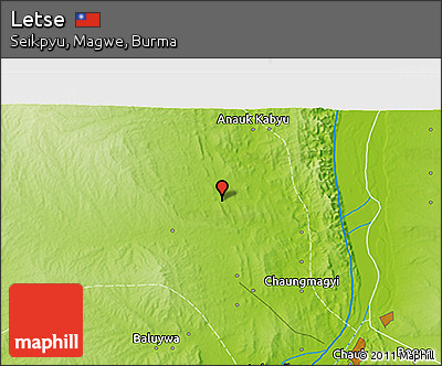 Physical 3D Map of Letse
