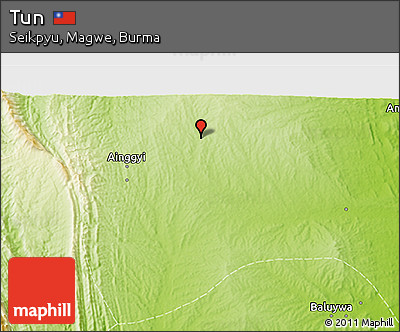 Physical 3D Map of Tun