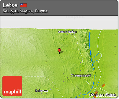 Physical 3D Map of Letse