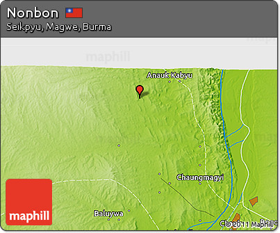 Physical 3D Map of Nonbon