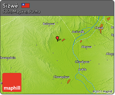 Physical 3D Map of Sizwè