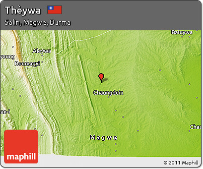 Physical 3D Map of Thèywa