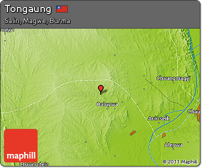 Physical 3D Map of Tongaung