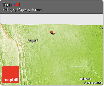 Physical 3D Map of Tun