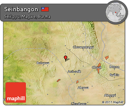Satellite 3D Map of Seinbangon