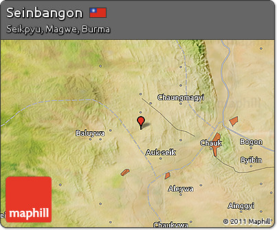 Satellite 3D Map of Seinbangon