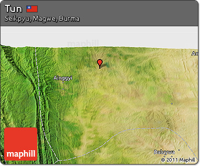 Satellite 3D Map of Tun