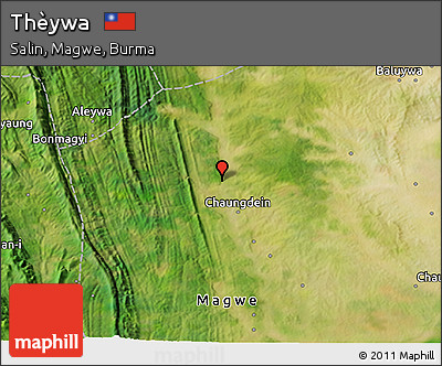 Satellite 3D Map of Thèywa