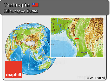 Physical Location Map of Tanhnapin