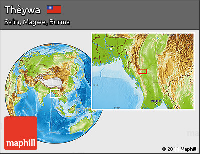 Physical Location Map of Thèywa