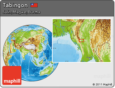 Physical Location Map of Tabingon