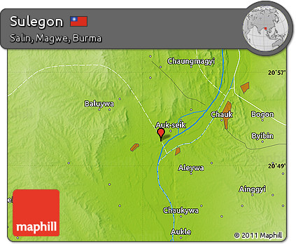 Physical Map of Sulegon