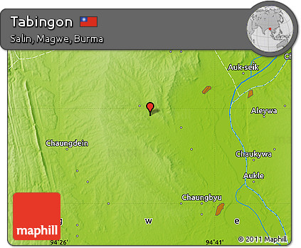 Physical Map of Tabingon