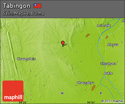 Physical Map of Tabingon