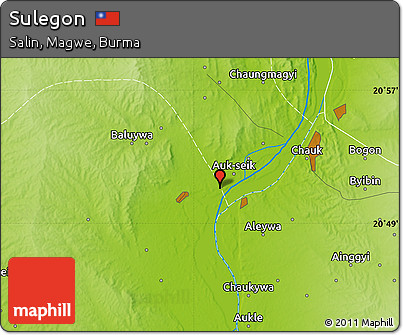 Physical Map of Sulegon