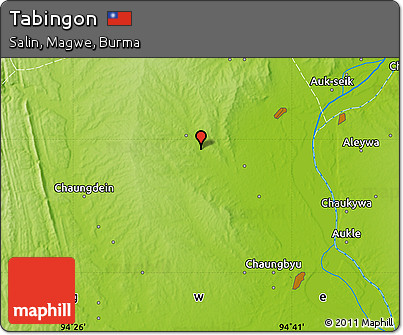 Physical Map of Tabingon