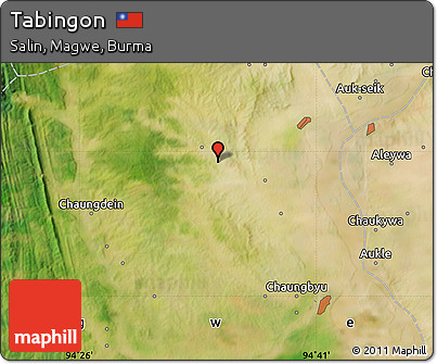 Satellite Map of Tabingon