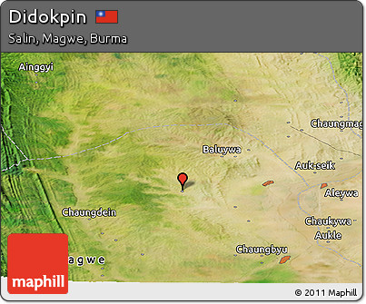 Satellite Panoramic Map of Didokpin