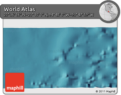 Satellite 3D Map of the Area around 20° 53' 8" N, 94° 16' 30" W