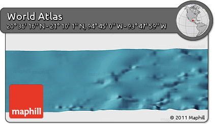 Satellite Panoramic Map of the Area around 20° 53' 8" N, 94° 16' 30" W