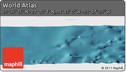 Satellite Panoramic Map of the Area around 20° 53' 8" N, 94° 16' 30" W
