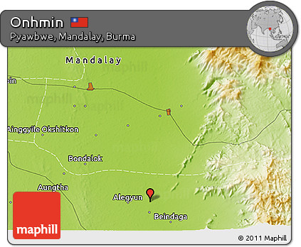 Physical 3D Map of Onhmin