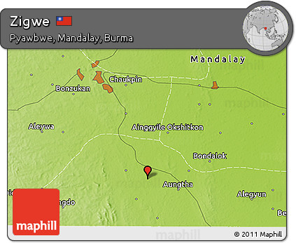 Physical 3D Map of Zigwe