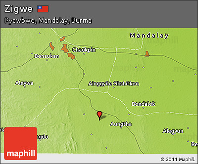 Physical 3D Map of Zigwe