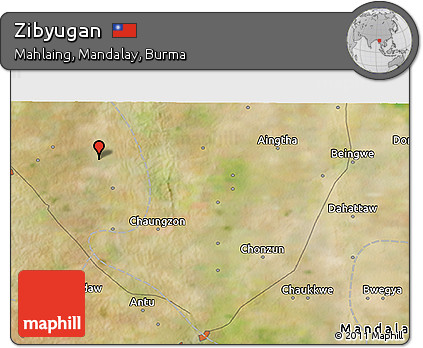 Satellite 3D Map of Zibyugan