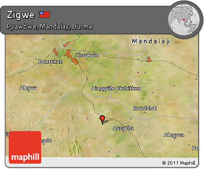 Satellite 3D Map of Zigwe