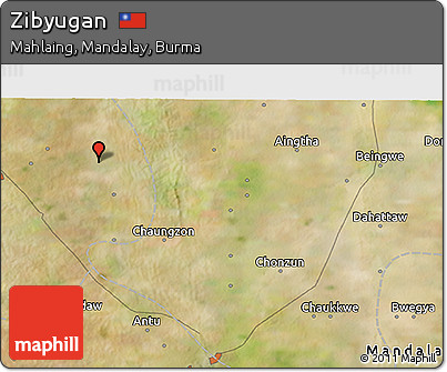 Satellite 3D Map of Zibyugan