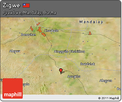 Satellite 3D Map of Zigwe