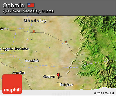 Satellite 3D Map of Onhmin