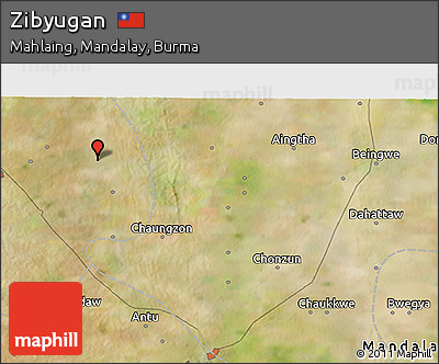 Satellite 3D Map of Zibyugan