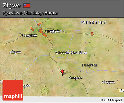 Satellite 3D Map of Zigwe