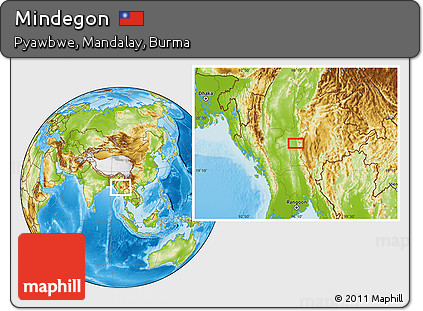 Physical Location Map of Mindegon