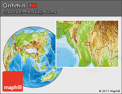 Physical Location Map of Onhmin