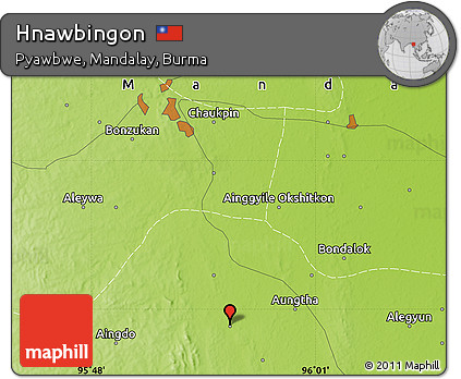 Physical Map of Hnawbingon