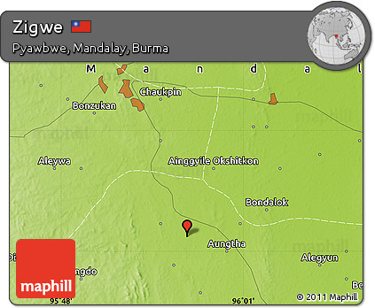 Physical Map of Zigwe