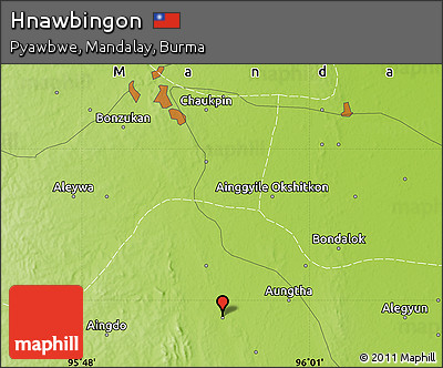 Physical Map of Hnawbingon